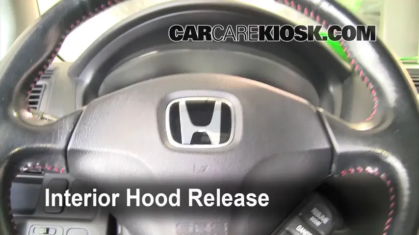 2003 Honda Civic Si 2.0L 4 Cyl. Hood